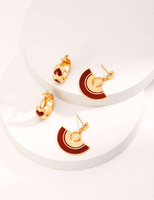 925 Silver Vintage Earrings - RXYjewelry