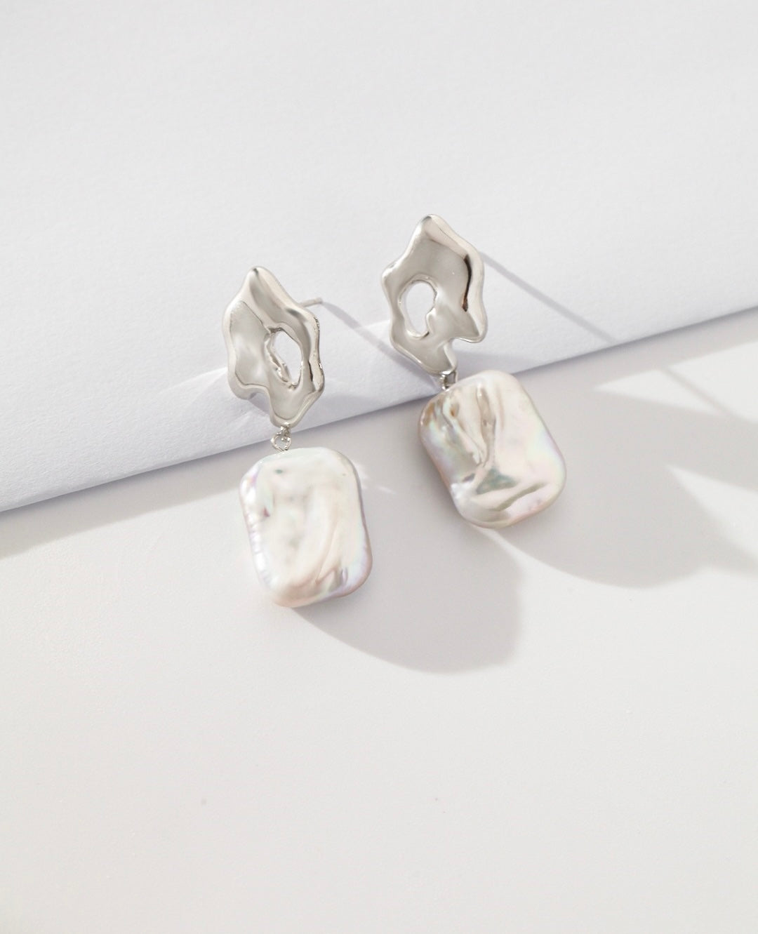 Baroque Pearl Earrings - RXYjewelry