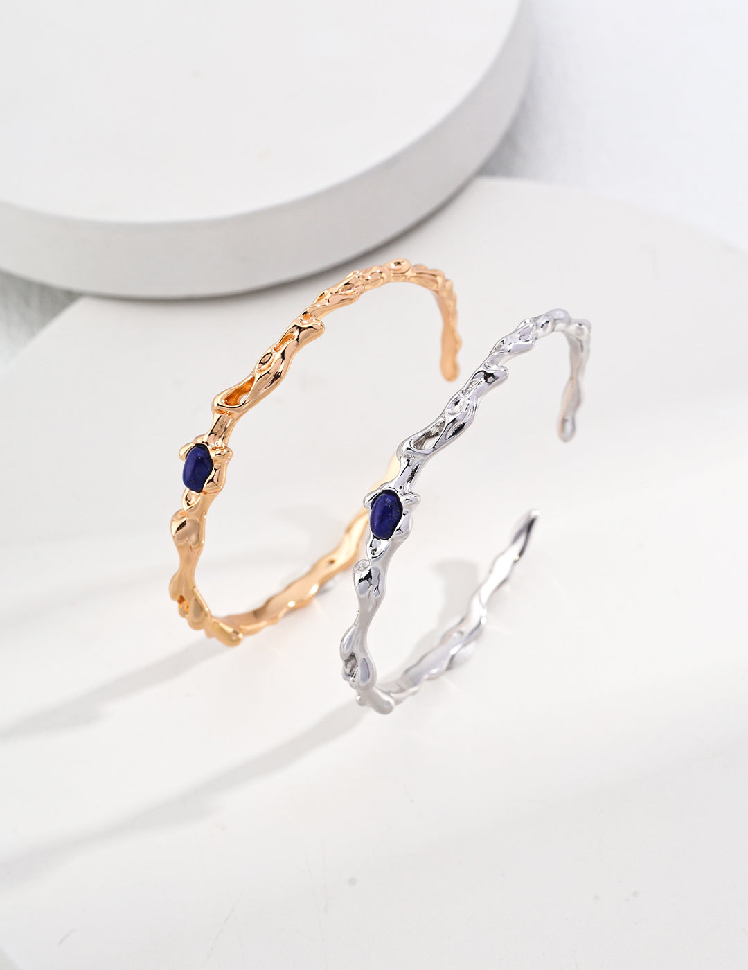 RXY Lapis Lazuli Sterling Silver Bracelet - RXYjewelry