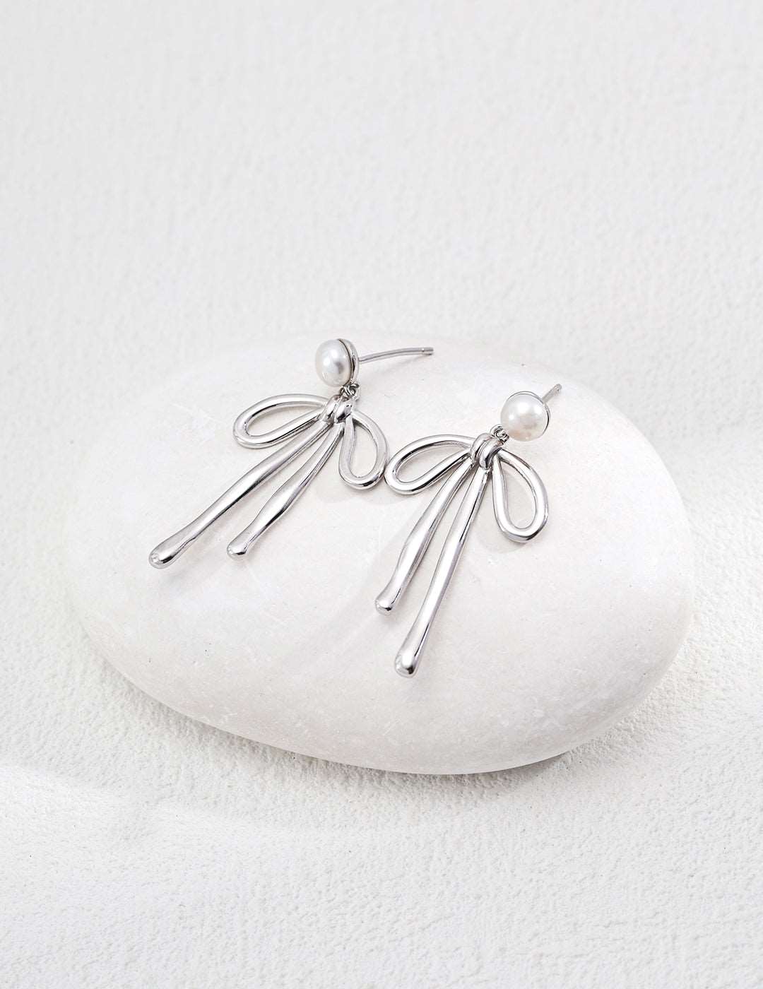 RXY S925 Silver Natural Pearl Earrings - RXYjewelry