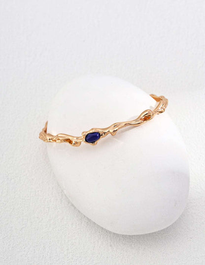 RXY Lapis Lazuli Sterling Silver Bracelet - RXYjewelry