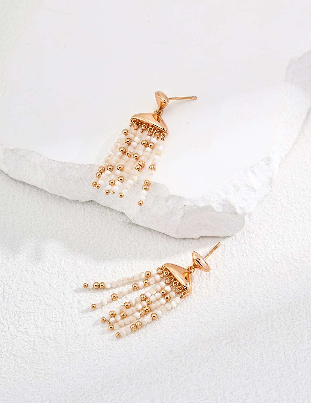 RXY Sterling Silver Shell Earrings - RXYjewelry