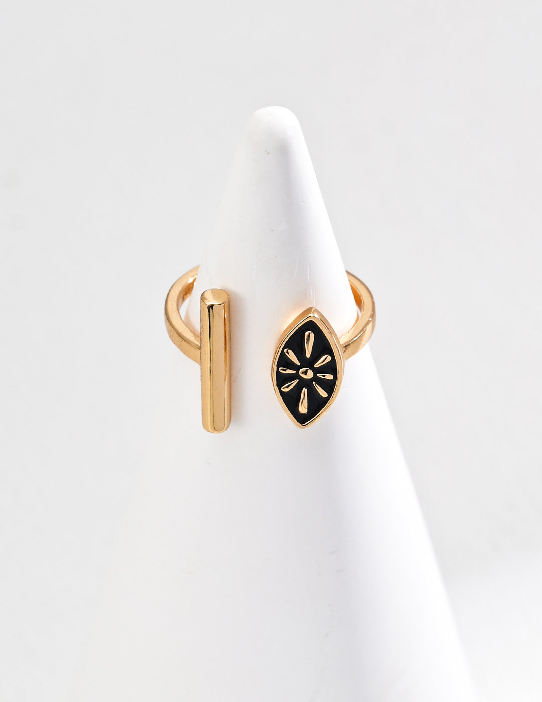 RXYjewelry Silver Drip Glaze Ring