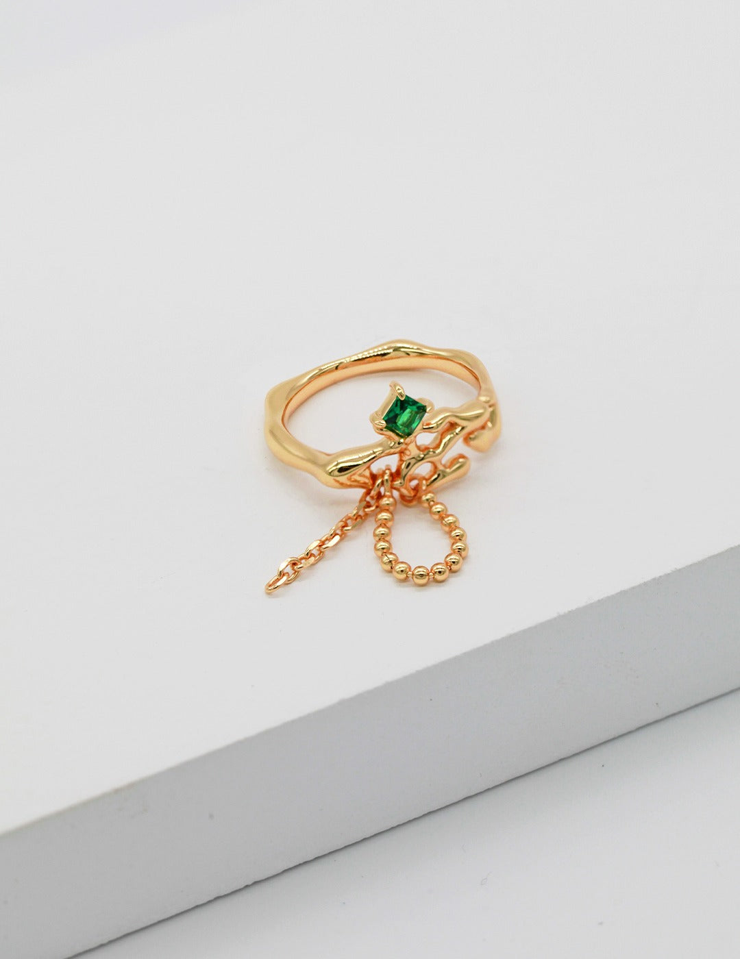 Sterling Silver Crystal Ring - RXYjewelry