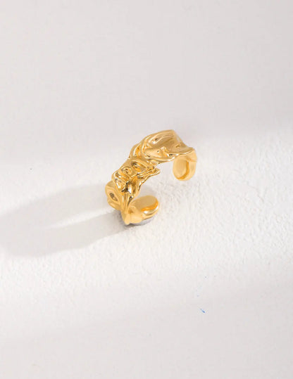 Molten Enamel Open Ring - RXYjewelry