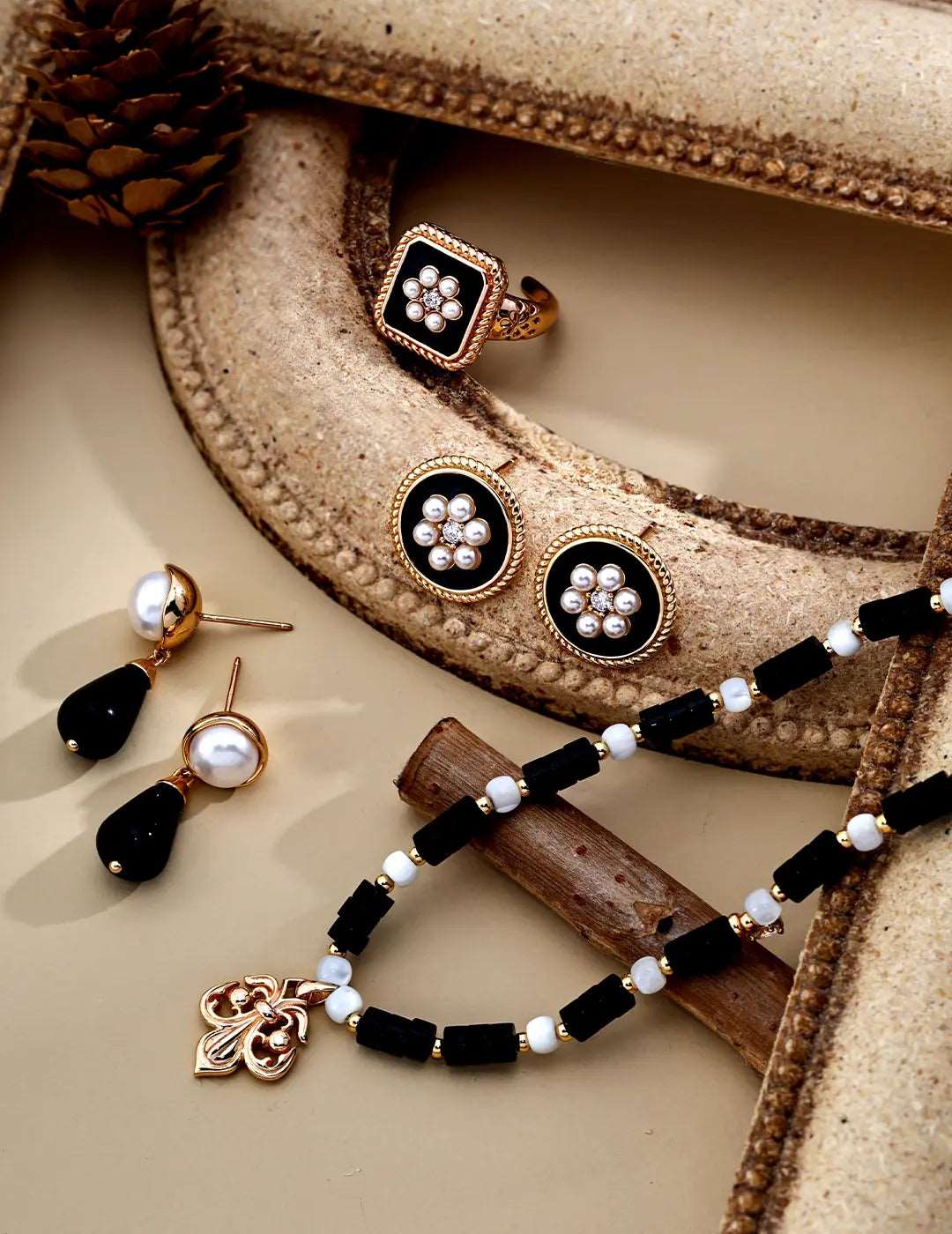 Zirconia Beads Jewelry Set - RXYjewelry