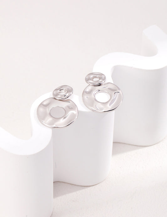 Sterling Silver Minimalist Earrings - RXYjewelry