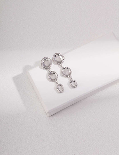 925 Silver Drop Earrings - RXYjewelry