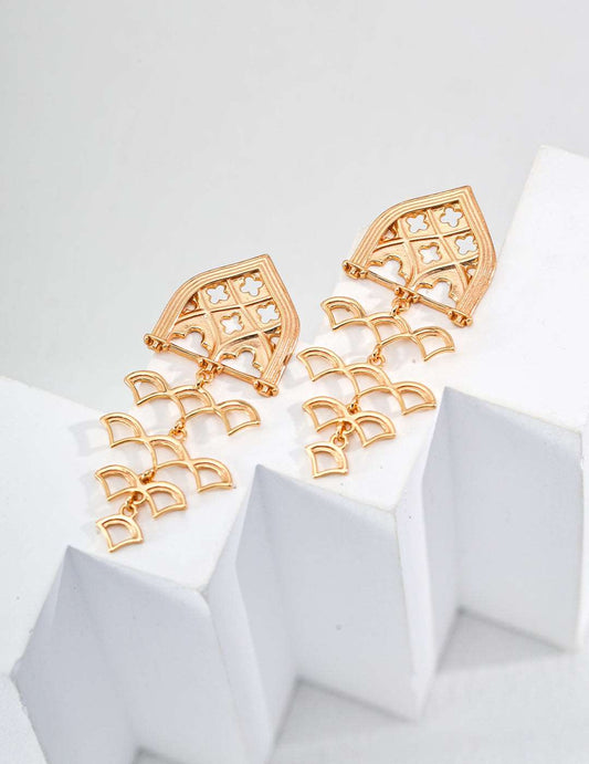 s925silver Niche Design Earring - RXYjewelry
