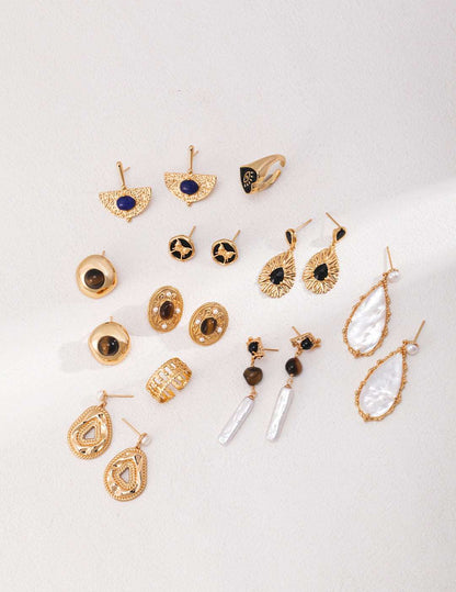 Zircon Sterling Silver Jewelry-set By RXY Jewelry - RXYjewelry
