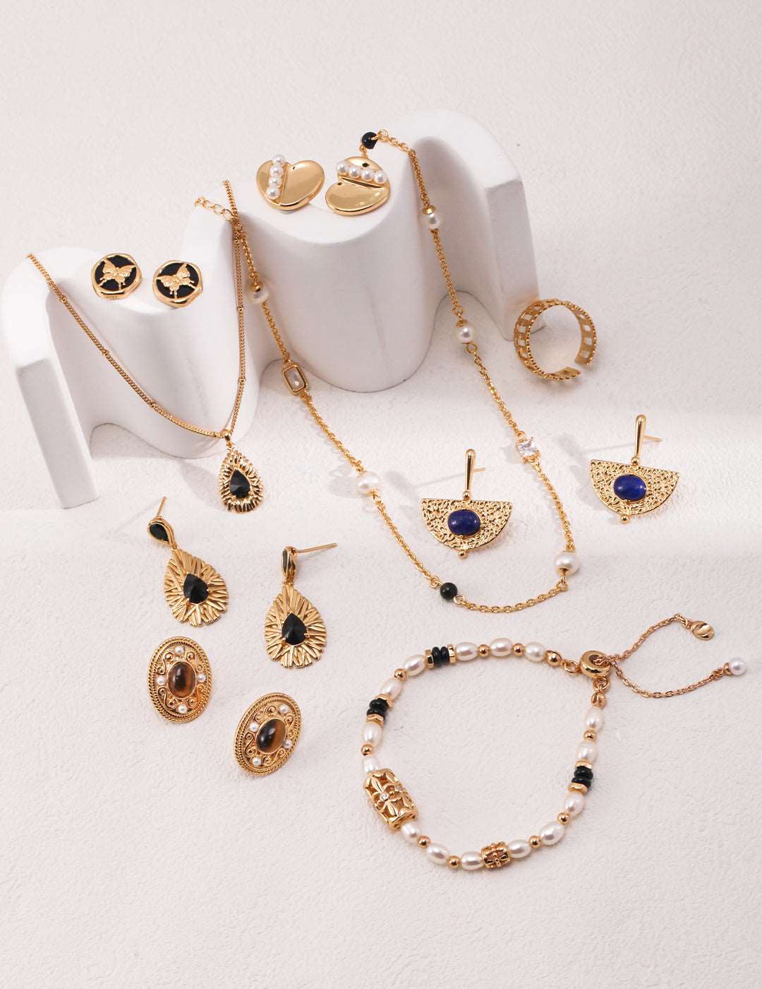 Zircon Sterling Silver Jewelry-set By RXY Jewelry - RXYjewelry