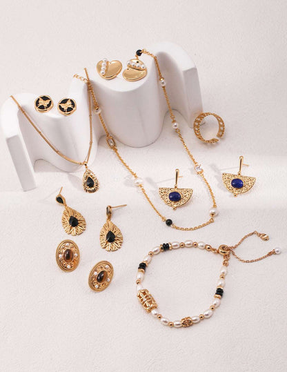 Zircon Sterling Silver Jewelry-set By RXY Jewelry - RXYjewelry